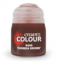 Краска для миниатюр Citadel Base: Thondia Brown (21-58)