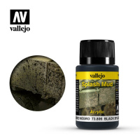 Краска-эффект Vallejo Weathering Effects - Black Splash Mud (73806) 40 мл