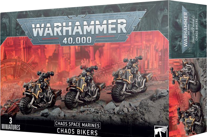 Warhammer 40,000: Chaos Space Marines - Bikers (43-08)