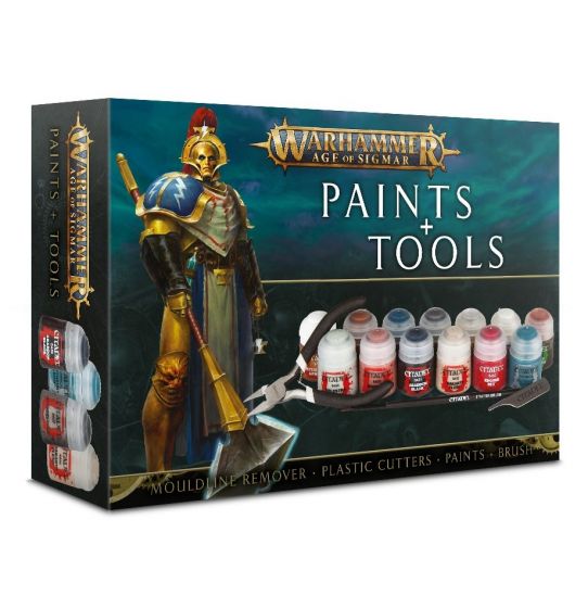 Warhammer Age of Sigmar: Paints + Tools (80-17-60)