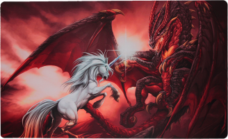 Игровое поле MTGTRADE - Дракон против Единорога