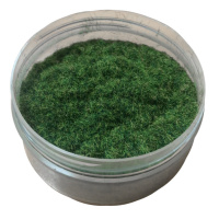 Модельная трава (флок) STUFF-PRO: Бело-зеленая