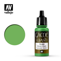 Проливка Vallejo Color Wash - Green Wash (73205) 17мл