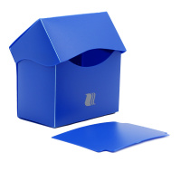 Пластиковая коробочка Blackfire горизонтальная - Синяя (80+ карт)