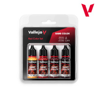 Набор красок Vallejo – Red Color Set (72377) 4 краски по 18 мл