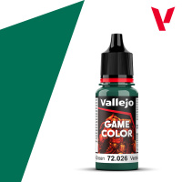 Краска для миниатюр Vallejo Game Color - Jade Green (72026) 18 мл