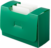 Картотека UniqCardFile Standart 40 mm (Зеленый) (544756)