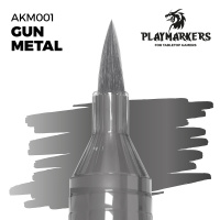 Акриловый маркер AK Playmarker — Gun Metal (AKM001)
