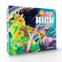 Набор Красок AK — High Pigmentation Set (AK11780) 14 красок по 17 мл
