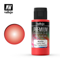 Краска Vallejo Premium Color - Candy Red (62074) 60 мл