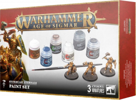 Стартовый набор Warhammer Age of Sigmar: Stormcast Eternals - Paint Set (60-10)