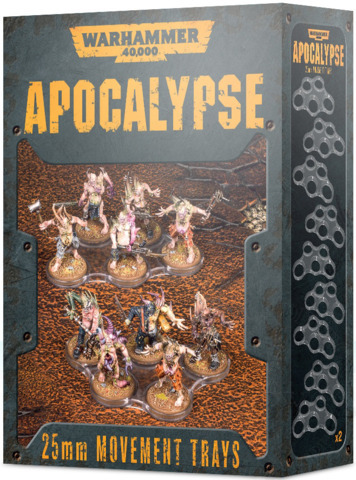 Набор подставок Apocalypse Movement Trays (25mm) (65-20)