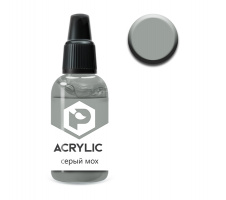 Краска Pacific88 ACRYLIC - Серый мох (Grey moss) (F72) 10 мл