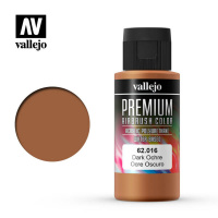 Краска Vallejo Premium Color - Dark Ochre (62016) 60 мл