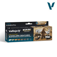 Набор красок Vallejo - Woodland Creatures (80254) 8 красок по 8 мл 