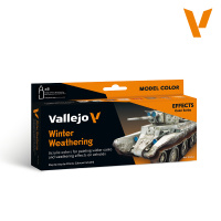 Набор красок Vallejo Effects Color Series - Winter Weathering (70263) 8 красок по 18 мл
