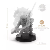 Миниатюра Goblin Warrior-1 (BG019-25) 25 мм