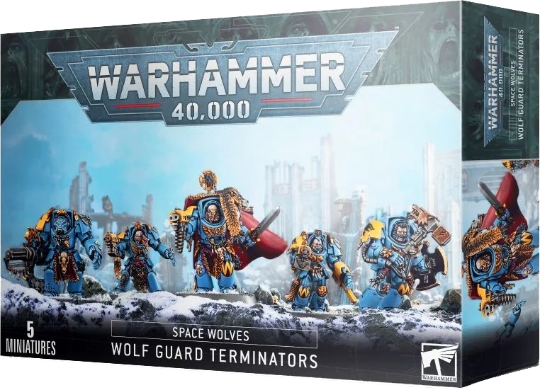 Warhammer 40,000: Space Wolves - Wolf Guard Terminators (53-07)