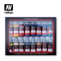 Набор красок Vallejo - Advanced Set (72298) 16 красок по 17 мл