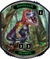 Токен Ultra Pro - Relic Tokens: Lineage Collection - Dinosaur (Trample)