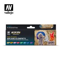 Набор красок Vallejo - Arcane Elements (80258) 8 красок по 8 мл