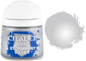 Краска для миниатюр Citadel Layer: Stormhost Silver (22-75)