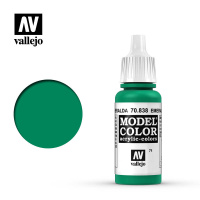 Краска матовая для миниатюр Vallejo Model Color - Emerald (70838) 17мл