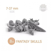 Набор черепов "Fantasy Skulls" 8 шт. (BD032-28)