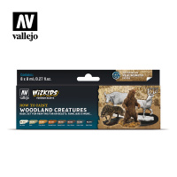 Набор красок Vallejo - Woodland Creatures (80254) 8 красок по 8 мл 