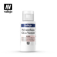 Лак глянцевый полиуретановый Vallejo Varnish - Polyurethane Gloss Varnish (26650) 60 мл