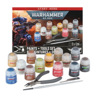 Набор красок и инструментов Warhammer 40,000: Paints + Tools Set (60-12)