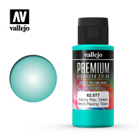 Краска Vallejo Premium Color - Candy Racing Green (62077) 60 мл