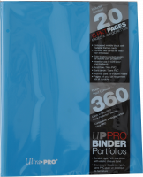 Альбом Ultra-Pro Pro-Binder c 20 встроенными листами 3х3 - Голубой (AW2411)