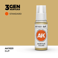 Краска для миниатюр AK Standard — Buff (AK11031) 17 мл