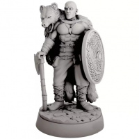 Миниатюра "Человек-варвар (охотник на медведей)" (80129)