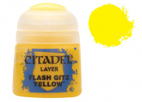 Краска для миниатюр Citadel Layer: Flash Gitz Yellow (22-02)