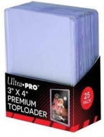 Набор Ultra-Pro Toploader 3x4 Clear Premium (25 шт.) (AW6459)