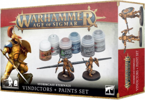 Warhammer Age of Sigmar: Stormcast Eternals - Vindictors + Paints Set (60-10)