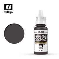 Краска матовая для миниатюр Vallejo Model Color - German Cam.Black Brown (70822) 17мл