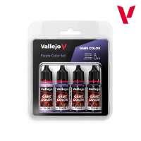 Набор красок Vallejo – Purple Color Set (72382) 4 краски по 18 мл