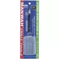 Дрель MANWAH со сверлами 0,2 мм-0,8 мм (MW-2132)