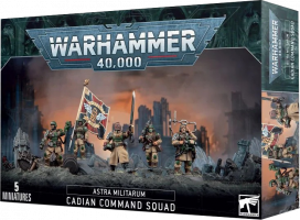 Warhammer 40,000: Astra Militarum - Cadian Command Squad (47-09)