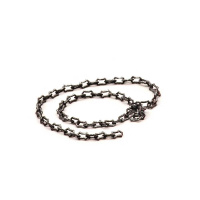 Цепь с угловатым звеном (1.5х2.0мм, толщиной 0,2мм, размер S) (S-360)