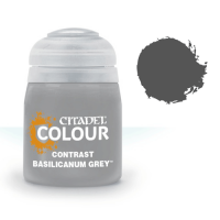 Краска для миниатюр Citadel Contrast Basilicanum Grey (18ML) (29-37)