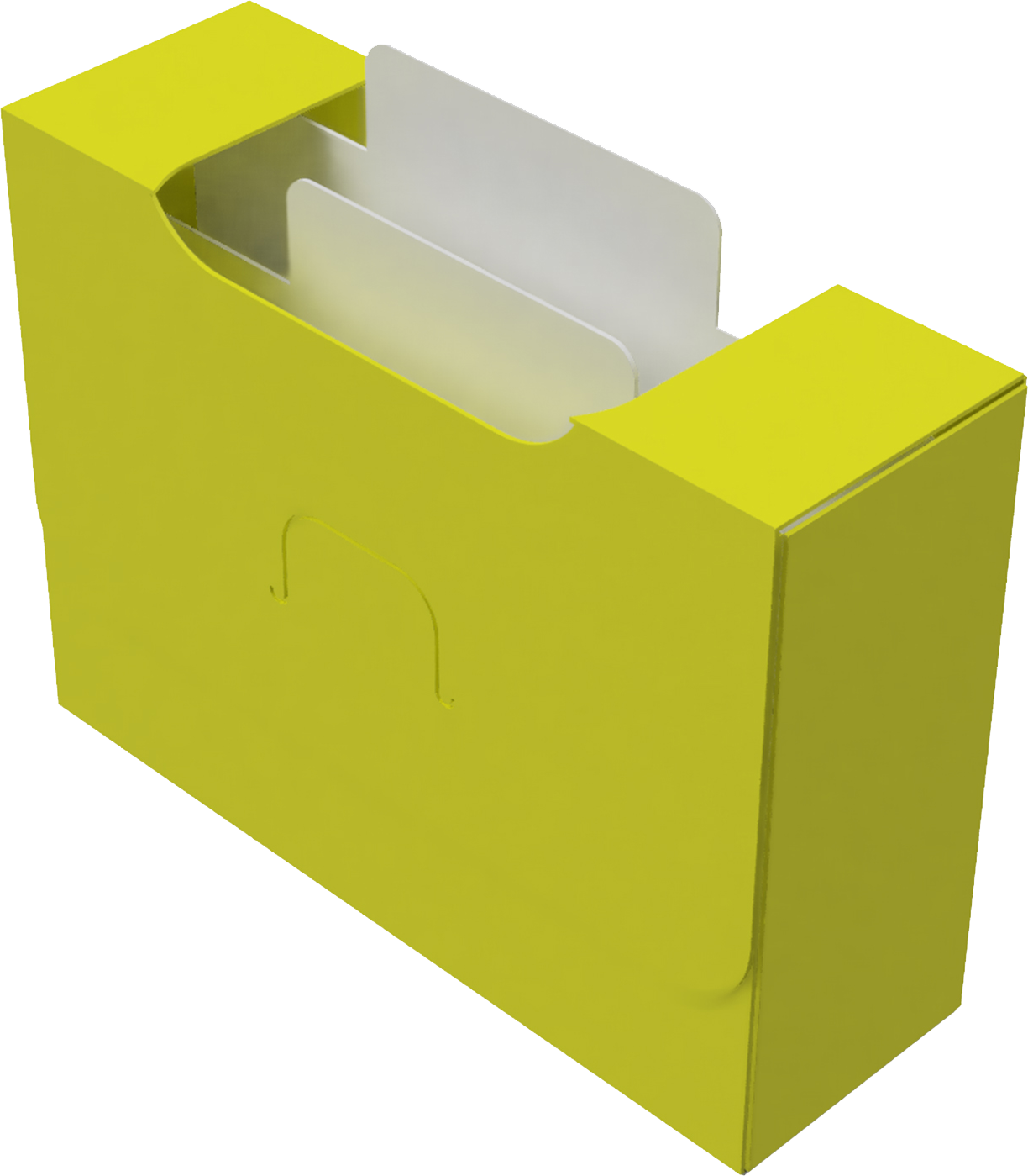 Картотека UniqCardFile Standart 30 mm (Желтый) (UCF St 30_yellow)