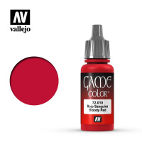 Краска для миниатюр Vallejo Game Color - Bloody Red (72010) 17 мл