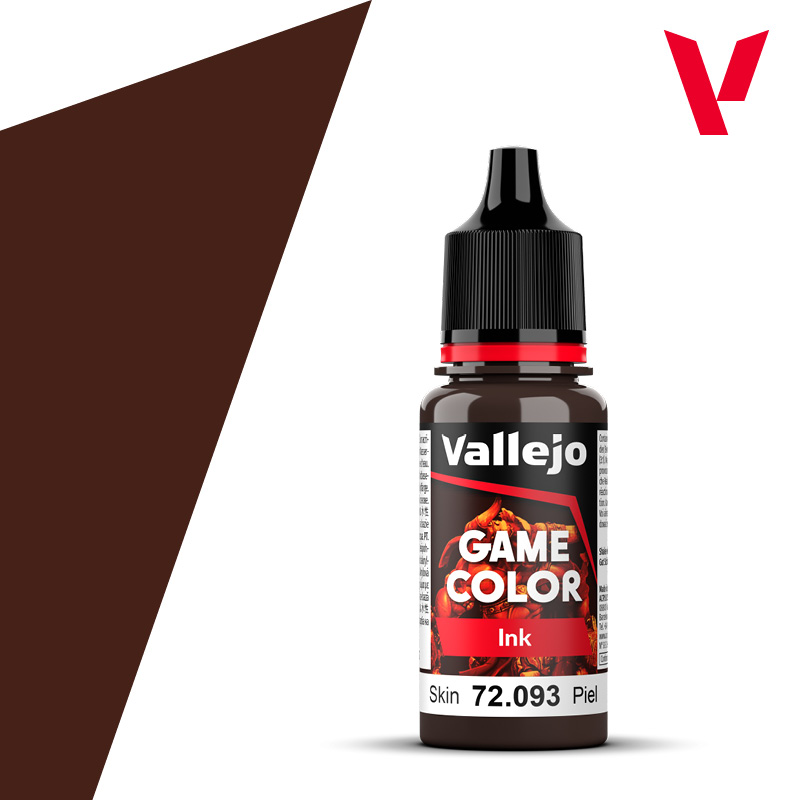 Краска чернильная для миниатюр Vallejo Game Ink - Skin Wash (72093) 17 мл