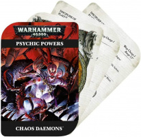Warhammer 40,000: Chaos Daemons - Psychic Powers Cards (97-40-60)