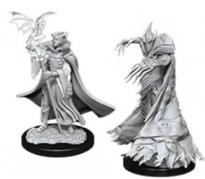 Pathfinder Battles Deep Cuts Unpainted Miniatures - Cultist & Devil (WZK90092)