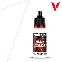 Краска для миниатюр Vallejo Game Color - Dead White (72001) 18 мл